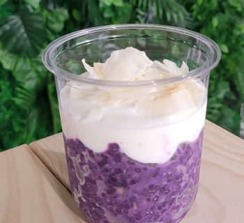 Ube Coconut Overnight Oats