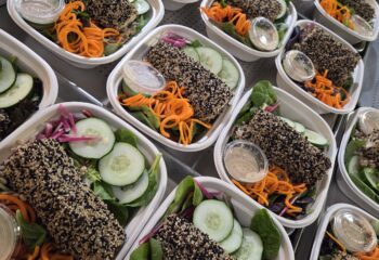 SESAME CRUSTED ONO SALAD - May Special