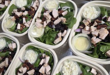 Winter Spinach Salad