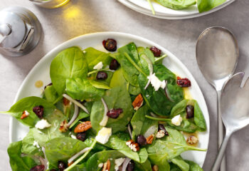 Winter Spinach Salad